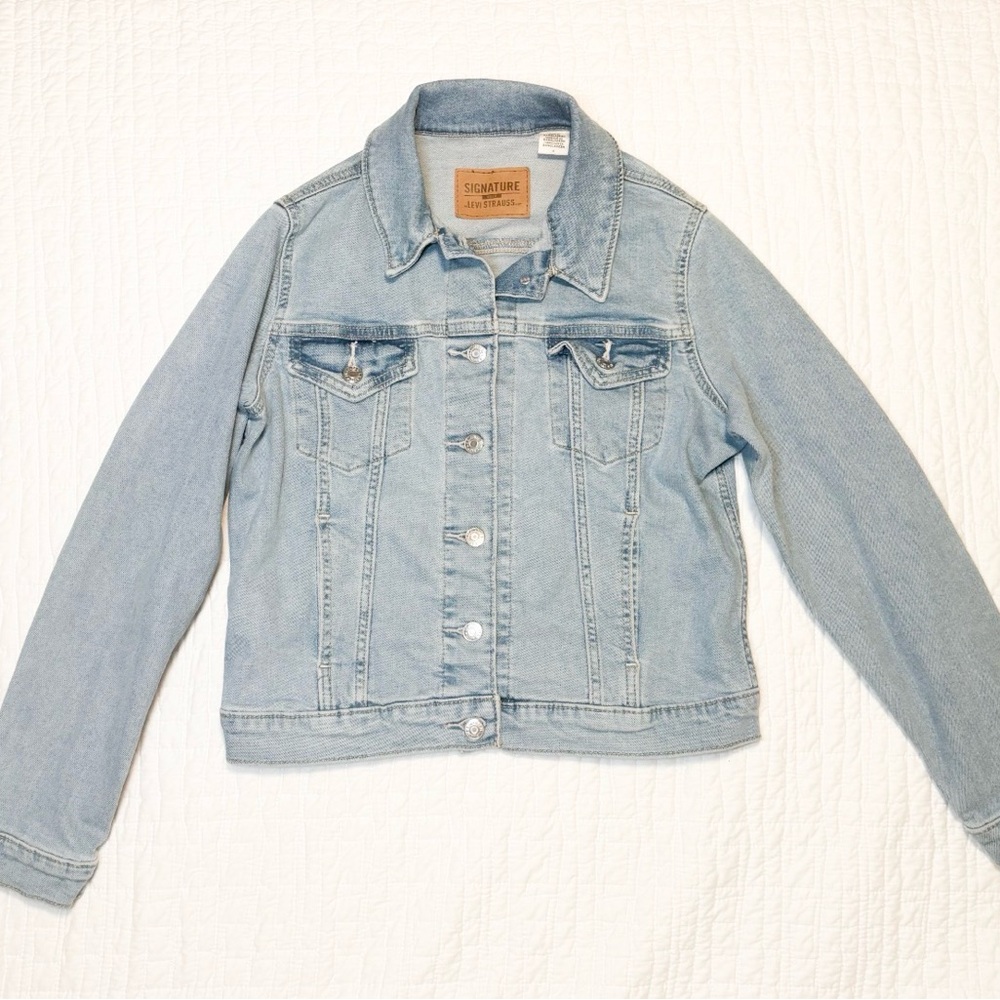 Signature by Levi Strauss Light Blue Denim Jacket